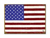 USA Flag (Wood or Metal) Metal 28x38