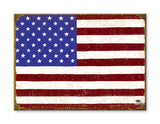 USA Flag (Wood or Metal) Metal 28x38