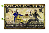 Ye Olde Pub Metal 14x24