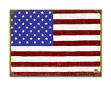 USA Flag (Wood or Metal) Wood 23x31