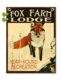 Fox - Year Round Recreation Metal 23x31