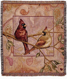 Simply Cardinal Companions Tapestry