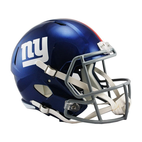 NFL New York Giants Riddell Full Size Replica Speed Helmet, Medium, Blue