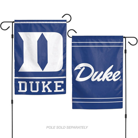 WinCraft NCAA Duke Blue Devils 12x18 Garden Style 2 Sided Flag, One Size, Team Color