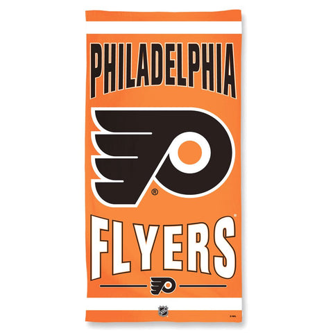 WinCraft NHL Philadelphia Flyers Beach Towel, Team Color, One Size