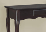 ArtFuzz 32.25 inch Dark Cherry MDF and Solid Wood Accent Table
