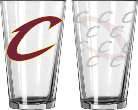 Boelter Brands NBA Cleveland Cavaliers 150605 Pint Glass, Clear, One Size