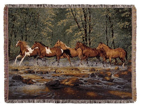 Spring Creek Run Tapestry (Tp907)