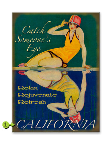 Catch Someone's Eye Metal 23x31