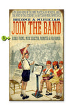 Join the Band Wood 18x30