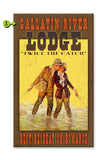 Twice the Catch, Lodge Metal 23x39