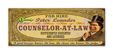 Lawyer (Male) Metal 14x36