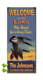 Canada Goose Sign Wood 17x44