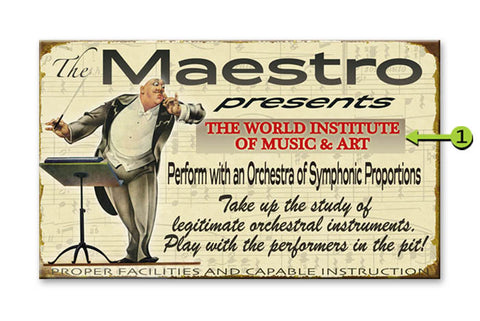 Maestro Wood 14x24