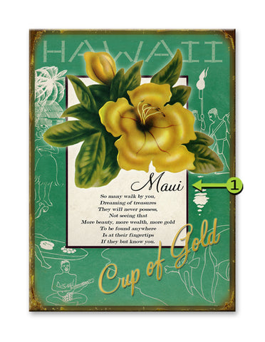 Cup of Gold Metal 28x38