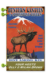 Hunter's Canteen & Moonshine Tavern Wood 28x48