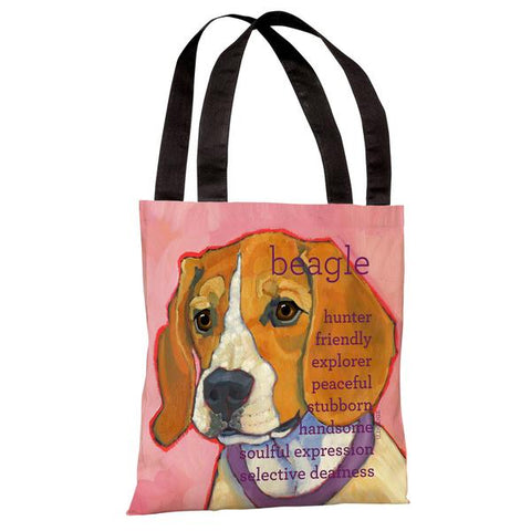 Beagle 1 Tote Bag by Ursula Dodge