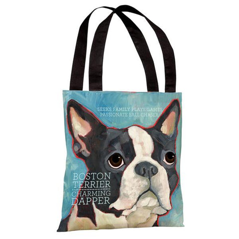 Boston Terrier 1 Tote Bag by Ursula Dodge