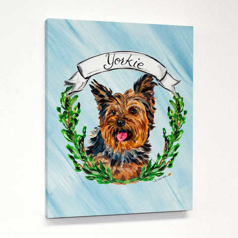 Yorkshire Terrier 1  Canvas by Ursula Dodge 11 X 14