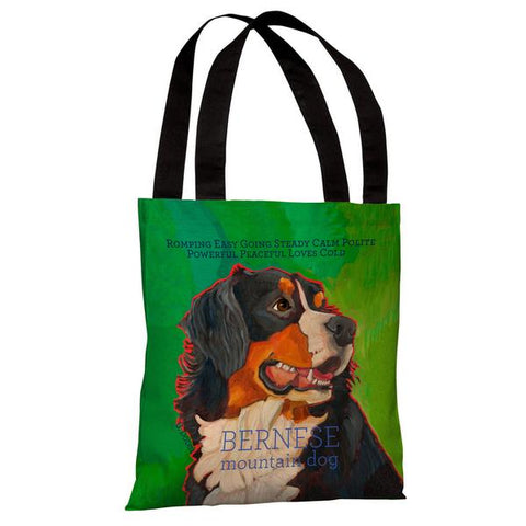 Bernese Mountain Dog 1 Tote Bag by Ursula Dodge