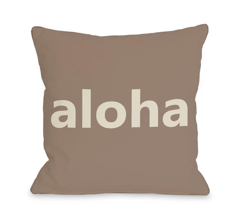 Aloha Lumbar Pillow by OBC 14 X 20