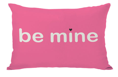 Be Mine / Valentine Reversible Lumbar Pillow by OBC 14 X 20