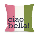 Ciao Bella Lumbar Pillow by OBC 14 X 20
