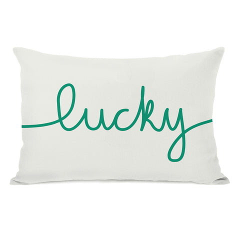 Lucky Mix & Match Lumbar Pillow by OBC 14 X 20