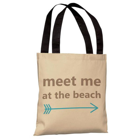 Meet Me at the Beach Tote Bag by