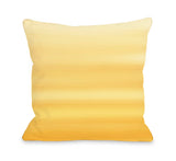 Ombre Watercolors - Mimosa Lumbar Pillow by OBC 14 X 20