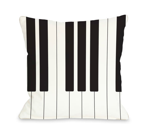 Piano Lumbar Pillow by OBC 14 X 20