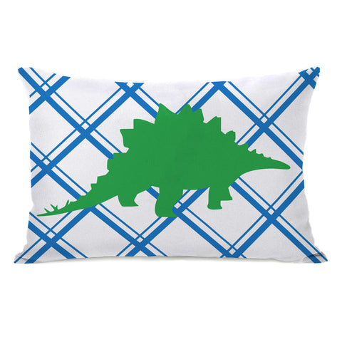 Stegosaurus Lumbar Pillow by OBC 14 X 20