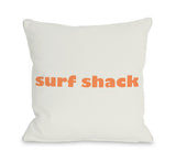 Surfs Shack Lumbar Pillow by OBC 14 X 20