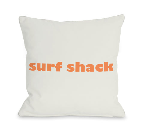 Surfs Shack Lumbar Pillow by OBC 14 X 20