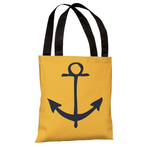 Vintage Anchor - Mimosa Tote Bag by