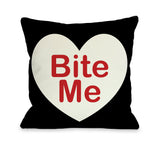 One Bella Casa Bite Me Throw Pillow by OBC 18 X 18