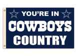 Fremont Die NFL Flag with Grommets, Dallas Cowboys, In Country