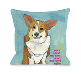 Don't Count The Days Throw Pillow by Ursula Dodge