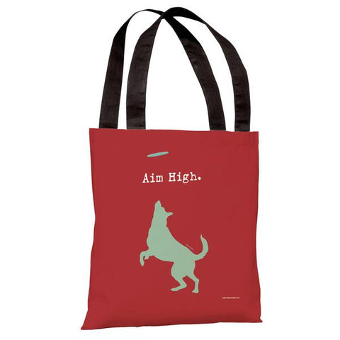 Aim High Dog Tote Bag by Dog is Good