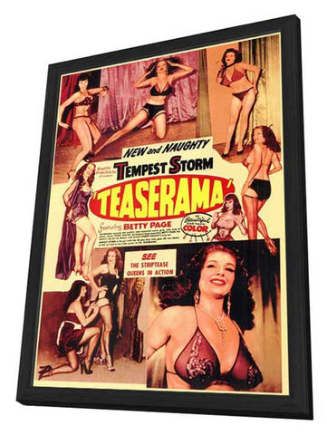 Teaserama 11 x 17 Movie Poster - Style A - in Deluxe Aluminum Frame