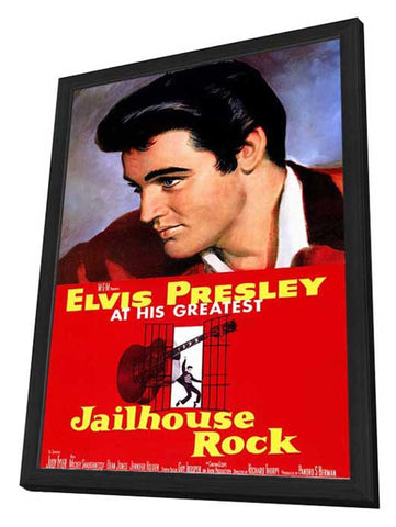 Jailhouse Rock 11 x 17 Movie Poster - Style A - in Deluxe Aluminum Frame