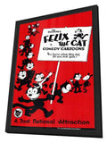 Felix The Cat 11 x 17 Movie Poster - Style A - in Deluxe Aluminum Frame