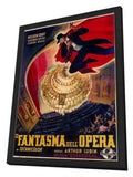 The Phantom of the Opera 11 x 17 Poster - Foreign - Style A - in Deluxe Wood Frame