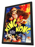 King Kong 11 x 17 Movie Poster - Style A - in Deluxe Aluminum Frame