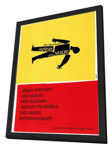 Anatomy of a Murder 11 x 17 Movie Poster - Style A - in Deluxe Aluminum Frame
