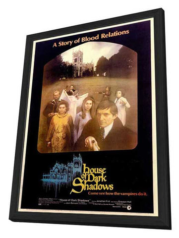 House of Dark Shadows 11 x 17 Movie Poster - Style A - in Deluxe Aluminum Frame