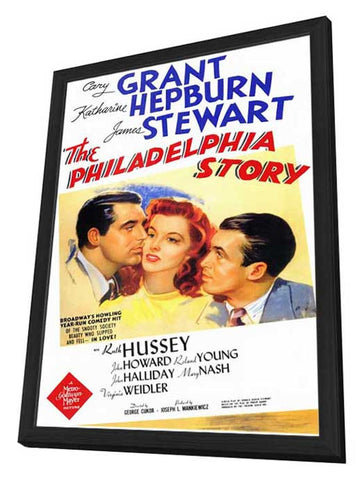The Philadelphia Story 11 x 17 Movie Poster - Style A - in Deluxe Aluminum Frame