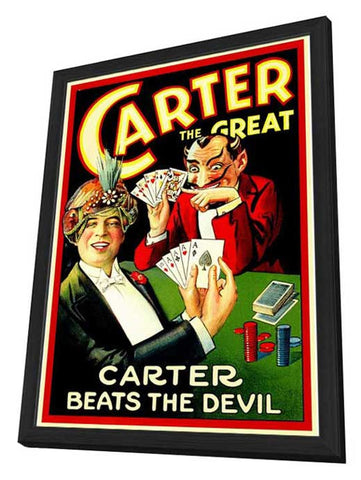 Carter Beats the Devil 11 x 17 Movie Poster - Style A - in Deluxe Aluminum Frame