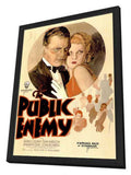 The Public Enemy 11 x 17 Movie Poster - Style A - in Deluxe Aluminum Frame