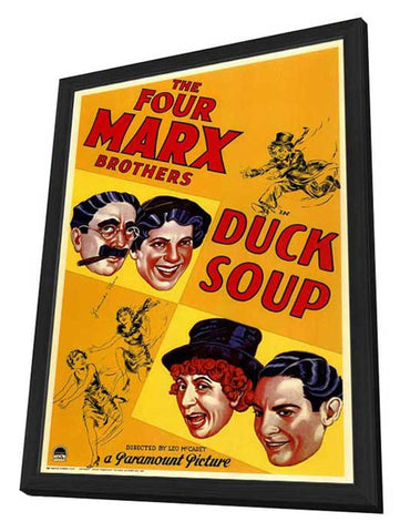 Duck Soup 11 x 17 Movie Poster - Style A - in Deluxe Aluminum Frame